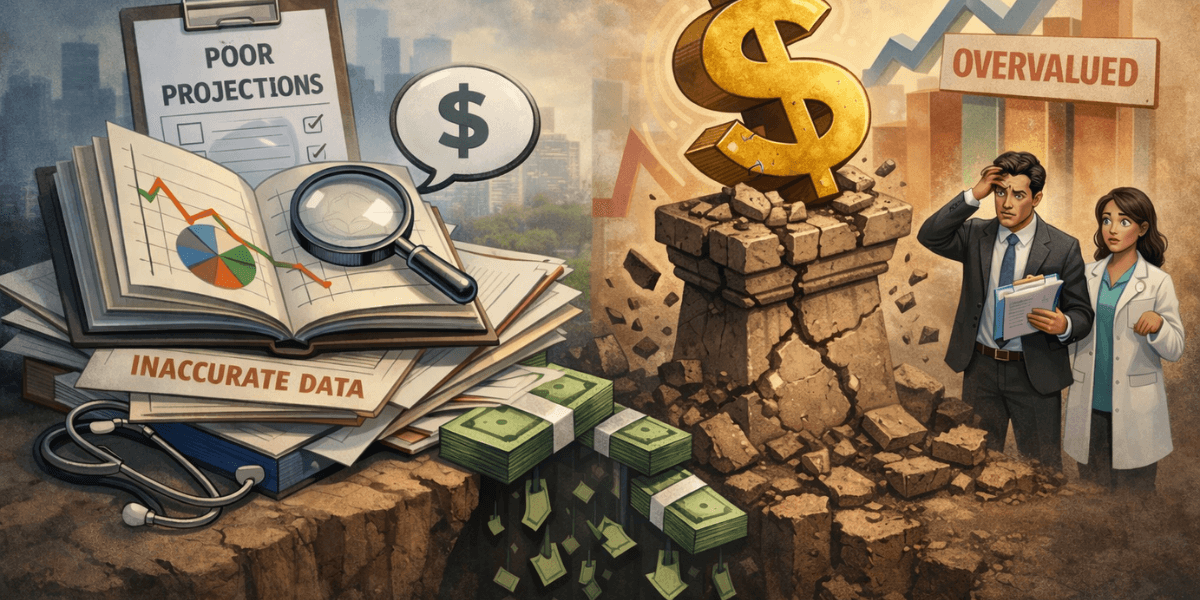 Weak Financial Storytelling Overestimating Market Value 